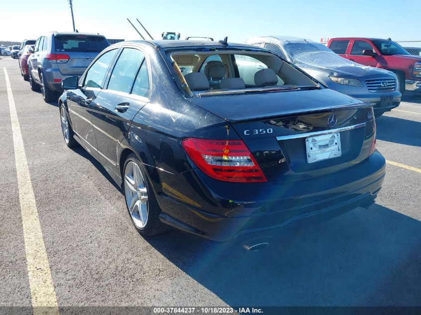 2014 MERCEDES-BENZ C 350 SPORT WDDGF5HB7EA901650