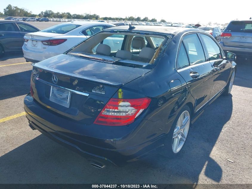 2014 MERCEDES-BENZ C 350 SPORT WDDGF5HB7EA901650
