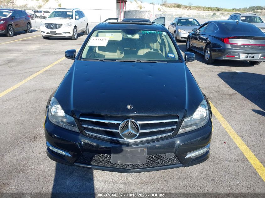 2014 MERCEDES-BENZ C 350 SPORT WDDGF5HB7EA901650