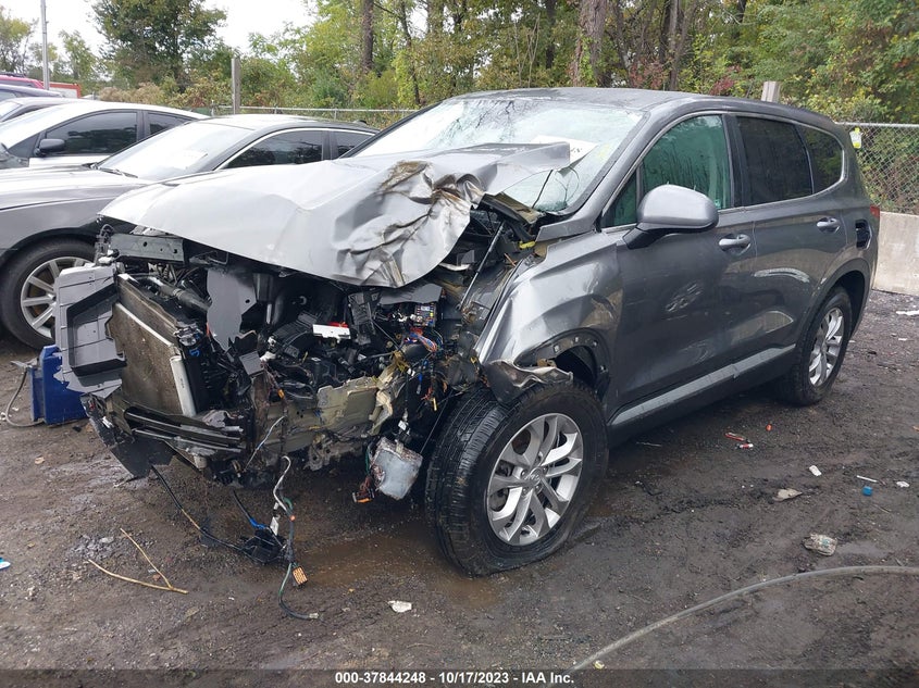 VIN 5NMS23AD7KH090448 2019 HYUNDAI SANTA FE SE