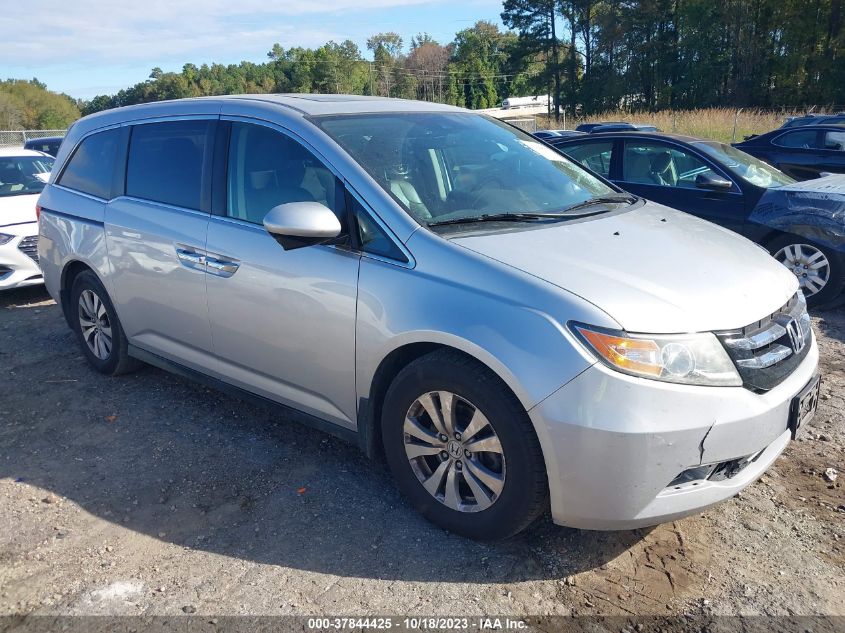 2014 HONDA ODYSSEY EX-L - 5FNRL5H62EB120766