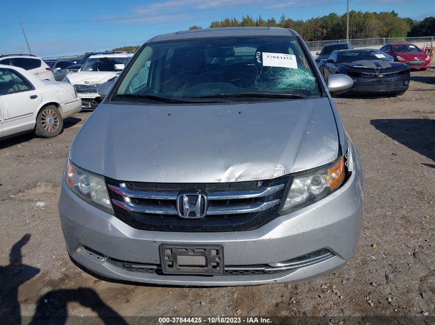 2014 HONDA ODYSSEY EX-L - 5FNRL5H62EB120766