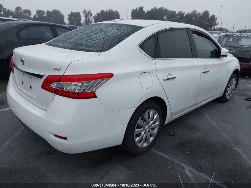 2015 NISSAN SENTRA SR/SL/S/SV/FE+ S - 3N1AB7AP6FL655443