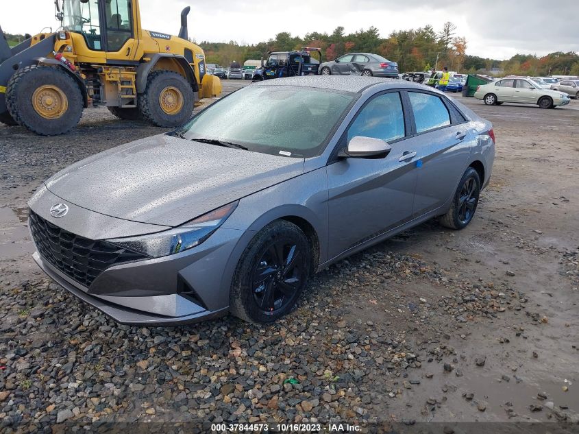 2023 HYUNDAI ELANTRA HYBRID BLUE - KMHLM4AJ5PU084833