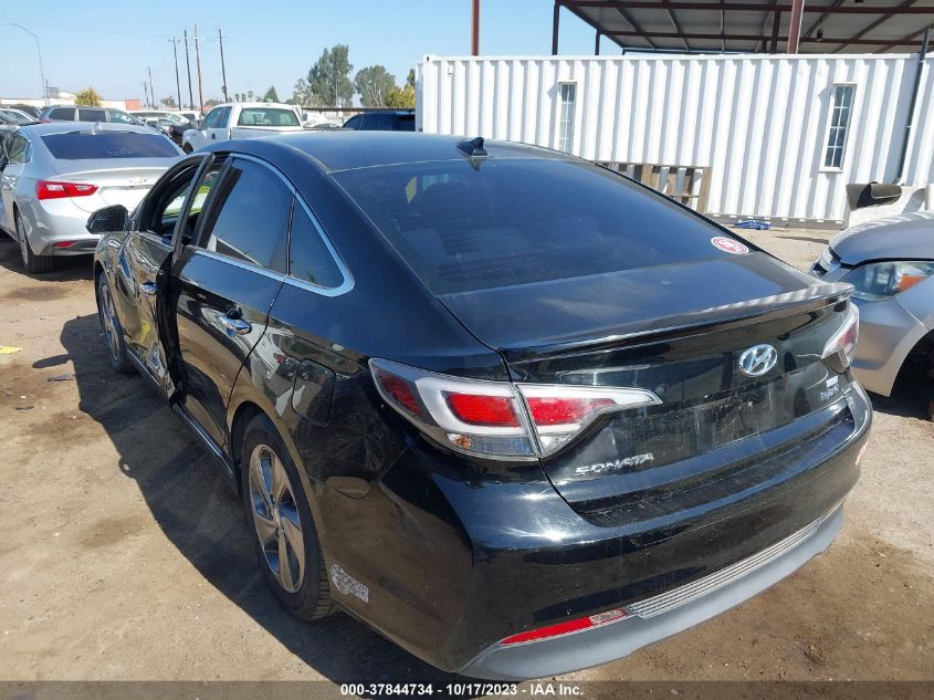 2016 HYUNDAI SONATA PLUG-IN HYBRID KMHE14L21GA024587