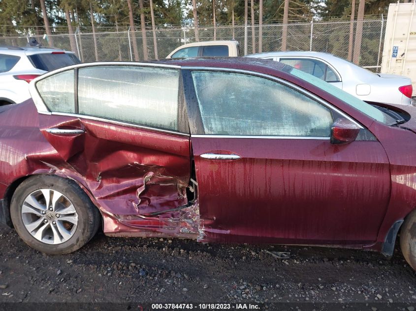 2014 HONDA ACCORD LX - 1HGCR2F32EA296867