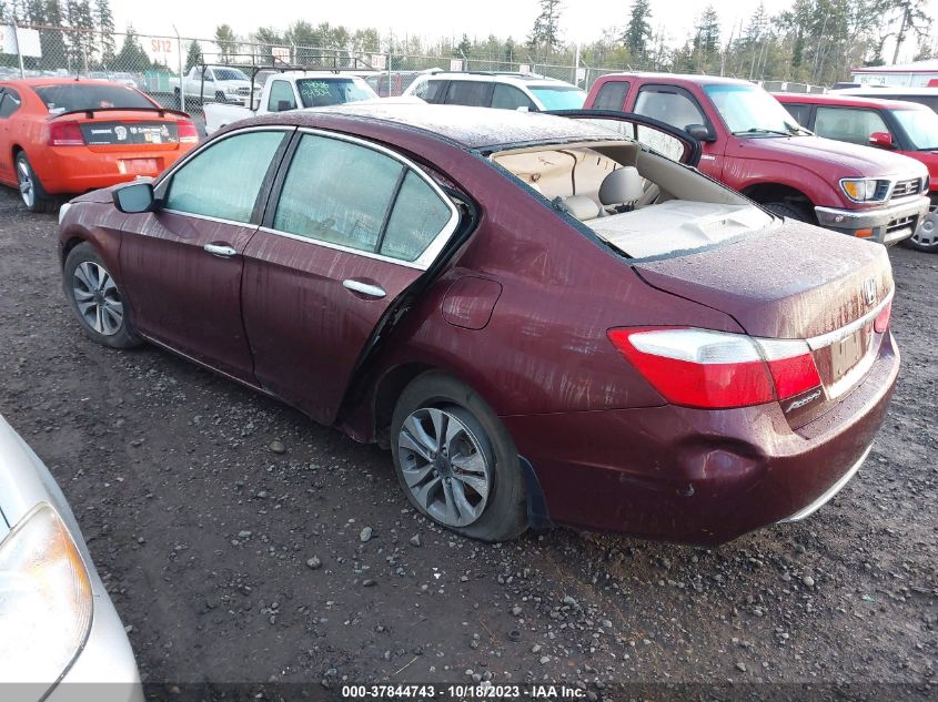 2014 HONDA ACCORD LX - 1HGCR2F32EA296867