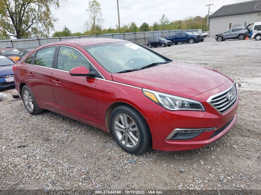 2015 HYUNDAI SONATA SE - 5NPE24AF2FH205258