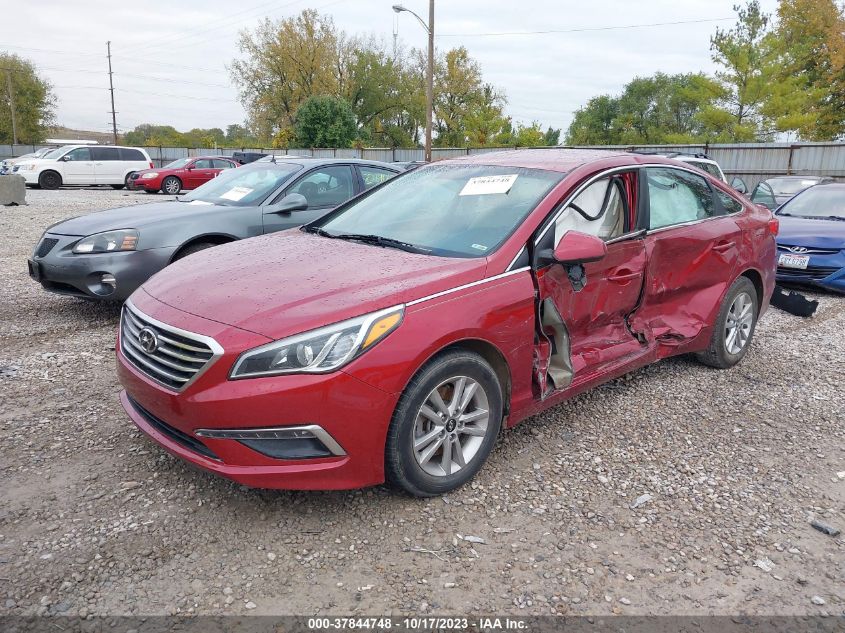 2015 HYUNDAI SONATA SE - 5NPE24AF2FH205258