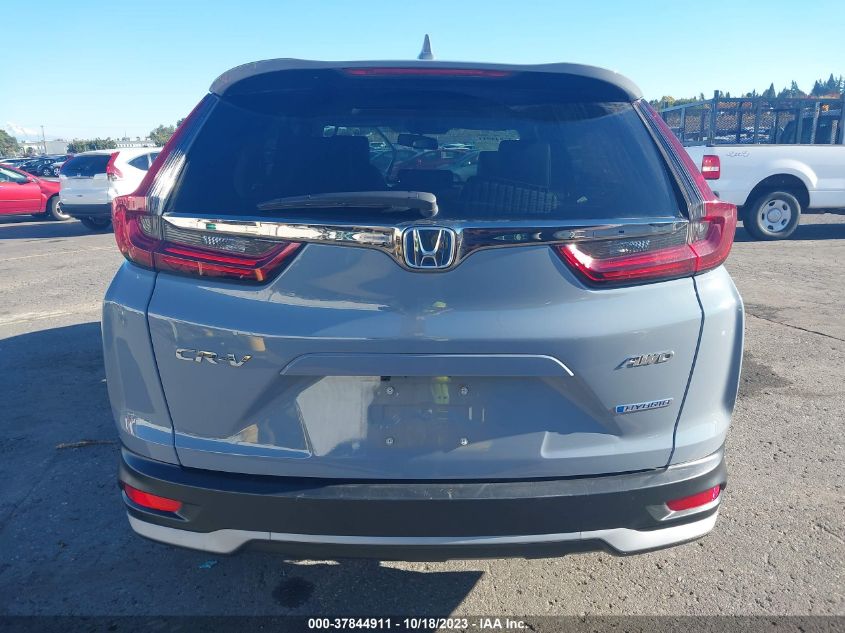 2022 HONDA CR-V HYBRID EX-L - 5J6RT6H80NL022737