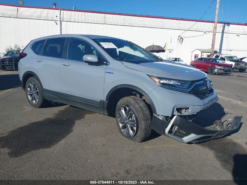 2022 HONDA CR-V HYBRID EX-L - 5J6RT6H80NL022737