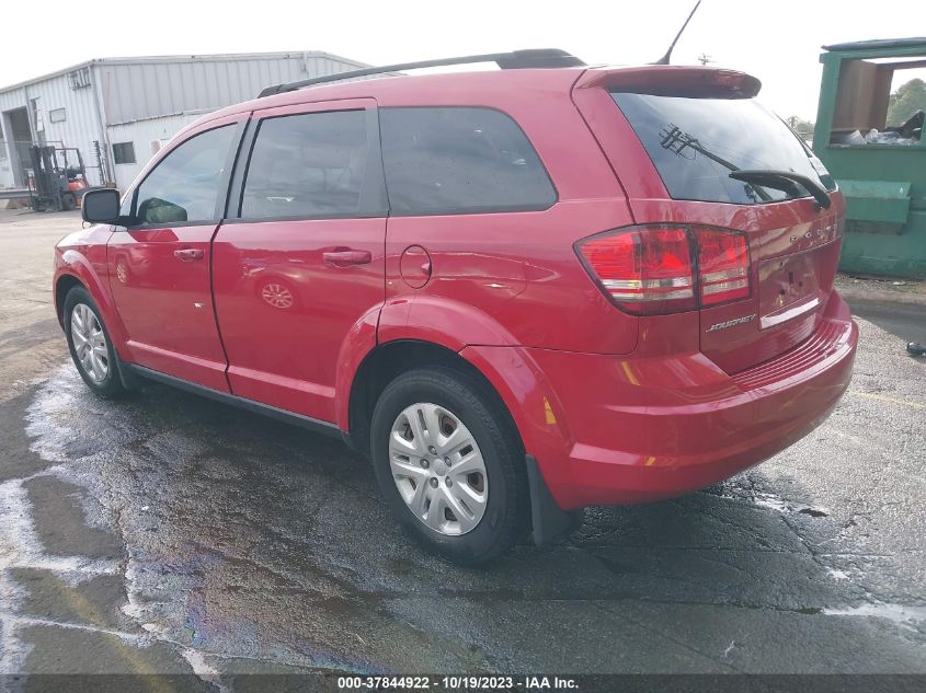 2016 DODGE JOURNEY SE - 3C4PDCABXGT238424