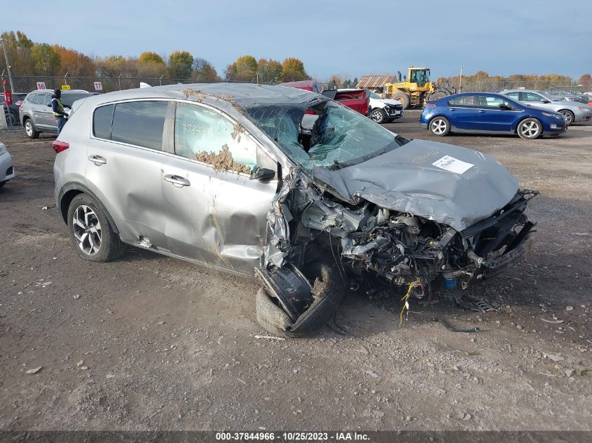 Lot #2536949662 2020 KIA SPORTAGE LX salvage car