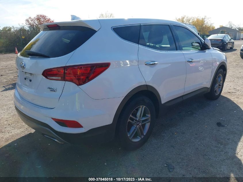 2017 HYUNDAI SANTA FE SPORT 2.4L - 5NMZTDLB6HH000244