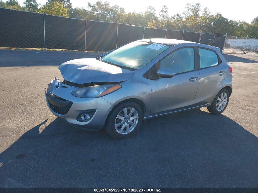 2013 MAZDA MAZDA2 TOURING - JM1DE1LYXD0158295