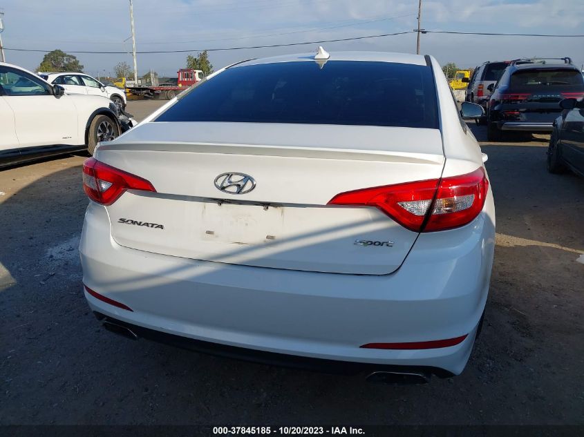 2015 HYUNDAI SONATA 2.4L SPORT - 5NPE34AFXFH041612