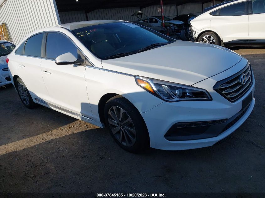 2015 HYUNDAI SONATA 2.4L SPORT - 5NPE34AFXFH041612