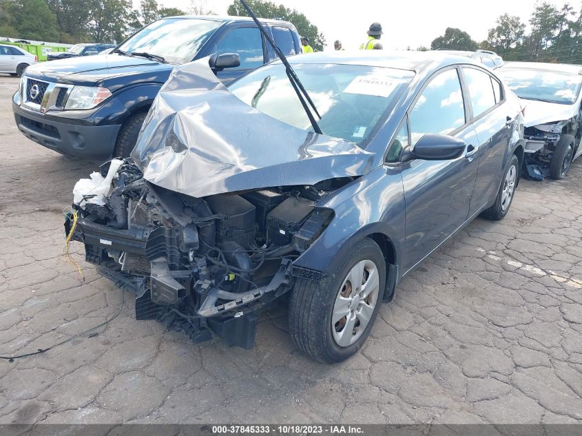 2016 KIA FORTE LX - KNAFK4A63G5611374