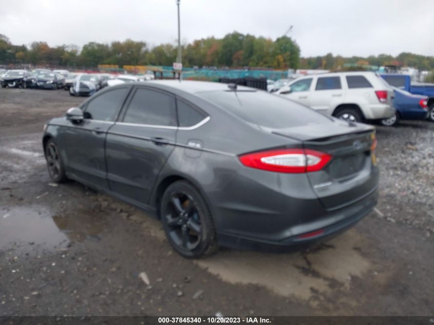 2016 FORD FUSION SE - 3FA6P0H74GR177769