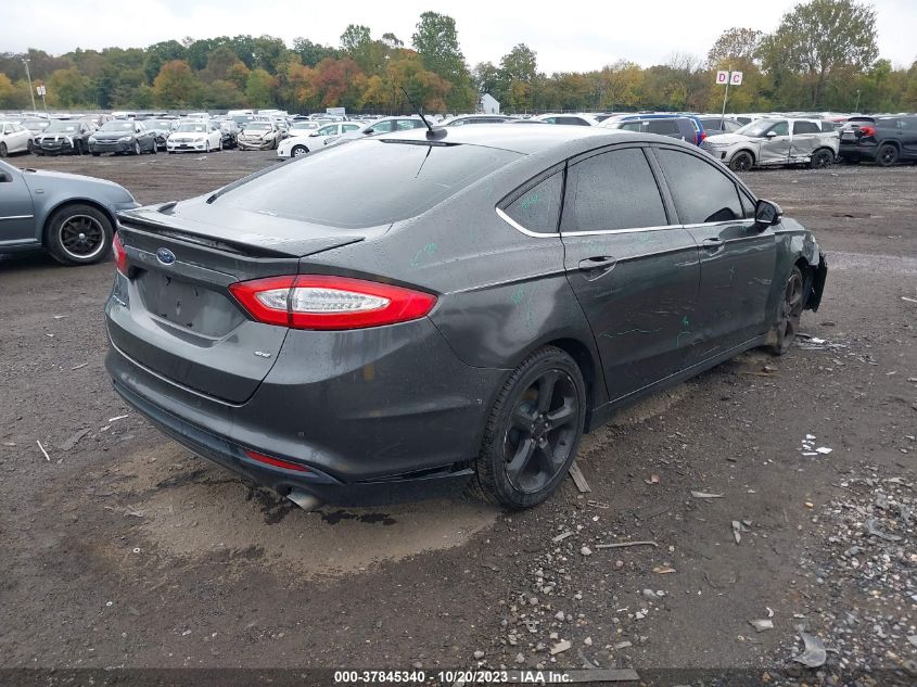 2016 FORD FUSION SE - 3FA6P0H74GR177769