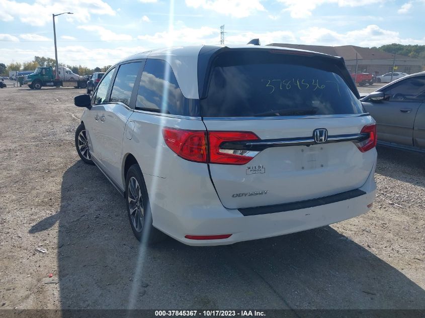 VIN 5FNRL6H78MB035170 2021 HONDA ODYSSEY EXL