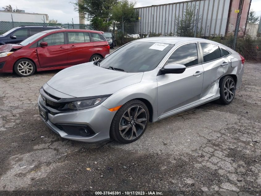 2HGFC2F83MH553237 Honda Civic Sedan SPORT 2