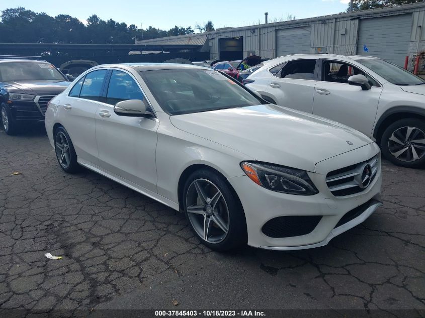2015 MERCEDES-BENZ C-CLASS C 400 - 55SWF6GB6FU009281