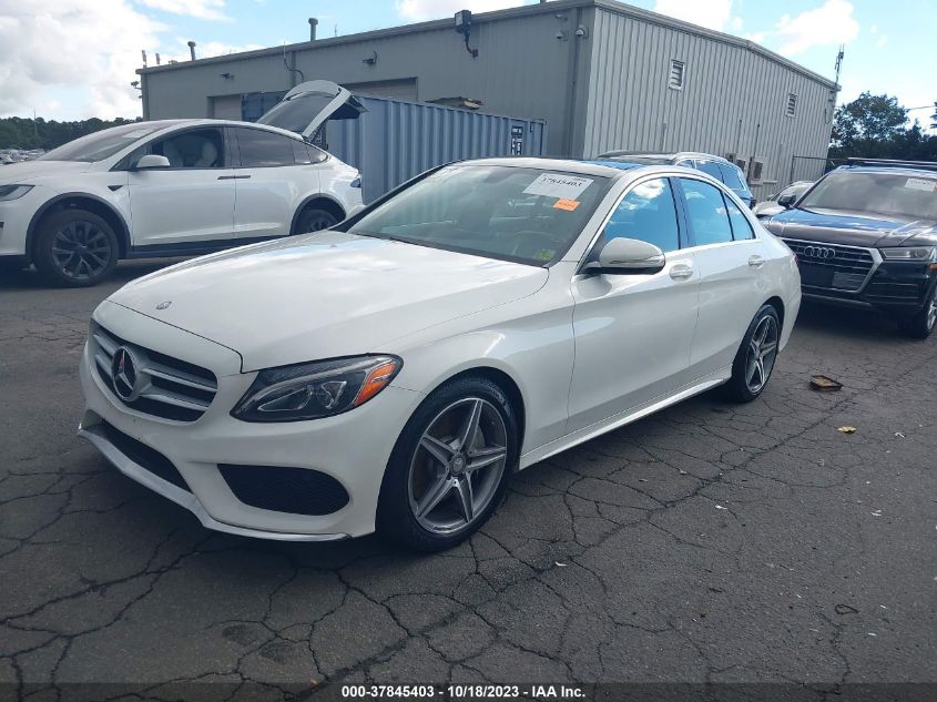 2015 MERCEDES-BENZ C-CLASS C 400 - 55SWF6GB6FU009281