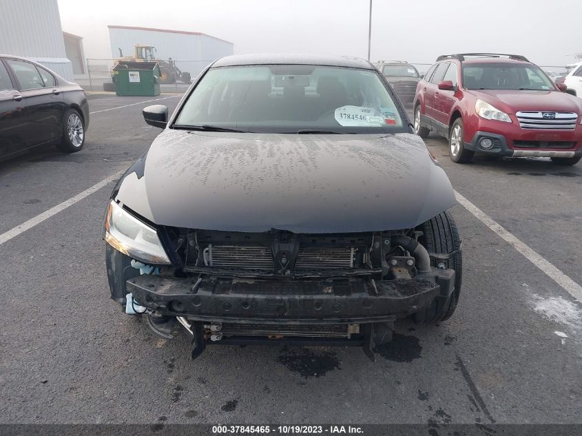 2015 VOLKSWAGEN JETTA SEDAN 2.0L S W/TECHNOLOGY 3VW2K7AJ6FM299533
