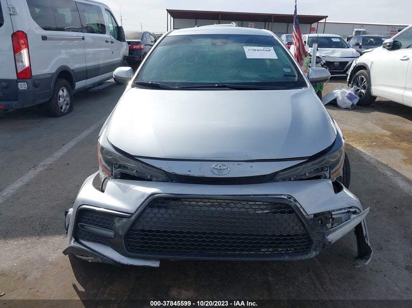 VIN JTDS4RCE5LJ022695 2020 TOYOTA COROLLA SE