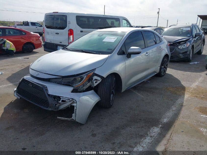 VIN JTDS4RCE5LJ022695 2020 TOYOTA COROLLA SE