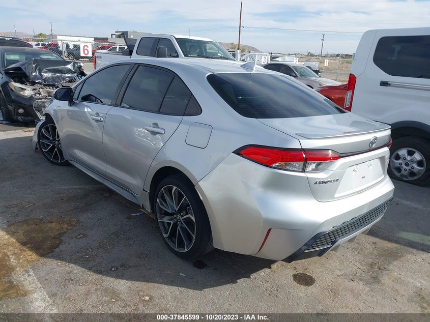 VIN JTDS4RCE5LJ022695 2020 TOYOTA COROLLA SE