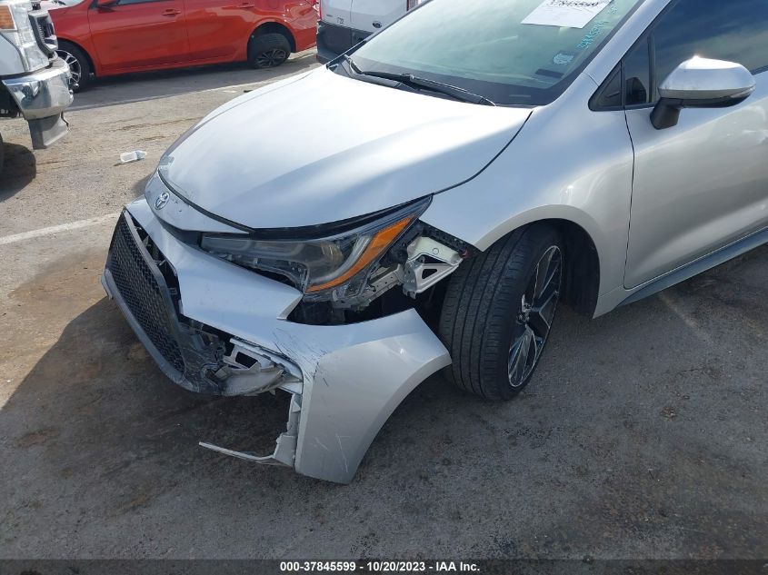 VIN JTDS4RCE5LJ022695 2020 TOYOTA COROLLA SE