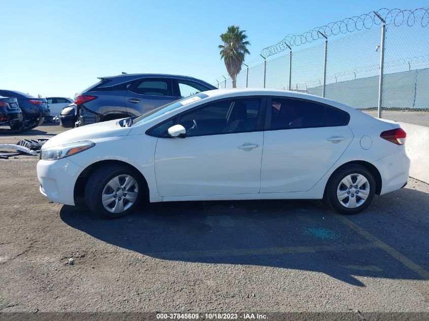 2017 KIA FORTE LX - 3KPFK4A74HE045341
