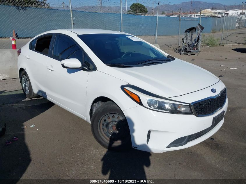 2017 KIA FORTE LX - 3KPFK4A74HE045341