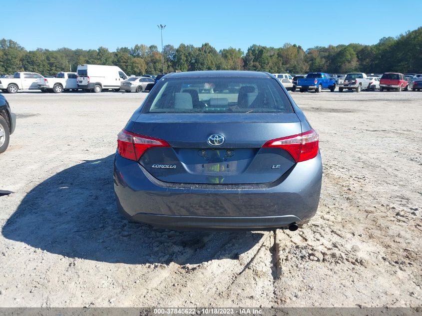 2017 TOYOTA COROLLA LE - 2T1BURHE6HC857135