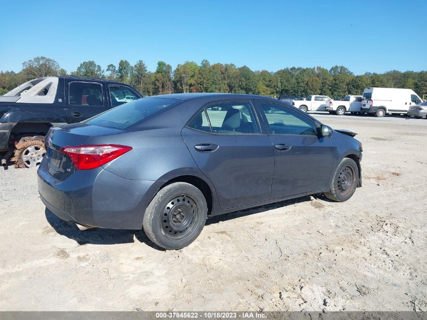 2017 TOYOTA COROLLA LE - 2T1BURHE6HC857135