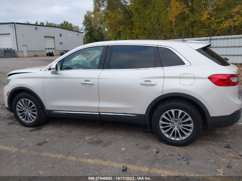 VIN 2LMTJ8KR3GBL58271 2016 LINCOLN MKX no.14