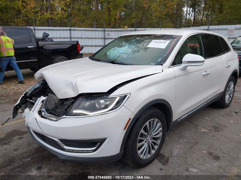 VIN 2LMTJ8KR3GBL58271 2016 LINCOLN MKX no.2