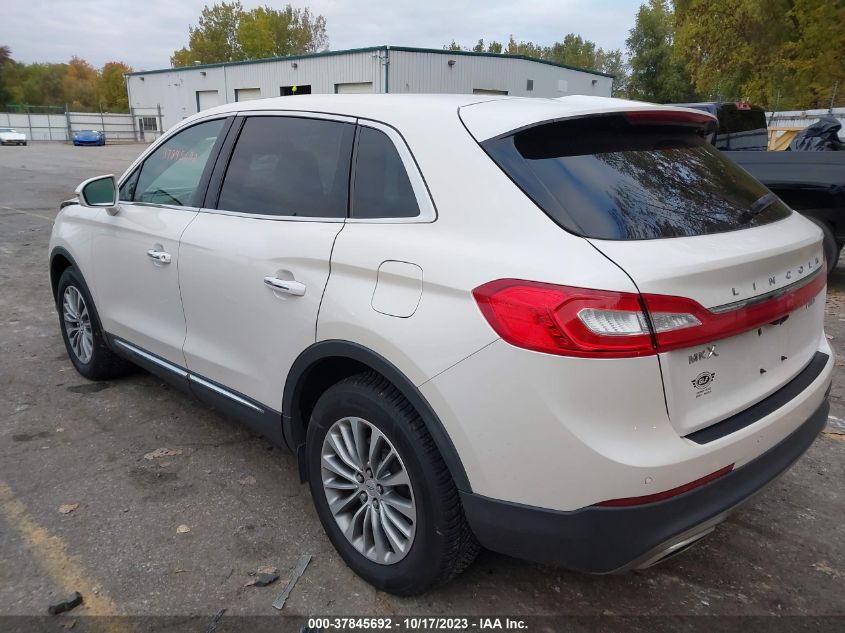 VIN 2LMTJ8KR3GBL58271 2016 LINCOLN MKX no.3