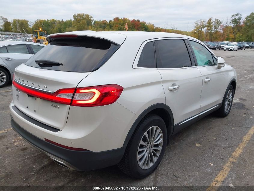 VIN 2LMTJ8KR3GBL58271 2016 LINCOLN MKX no.4