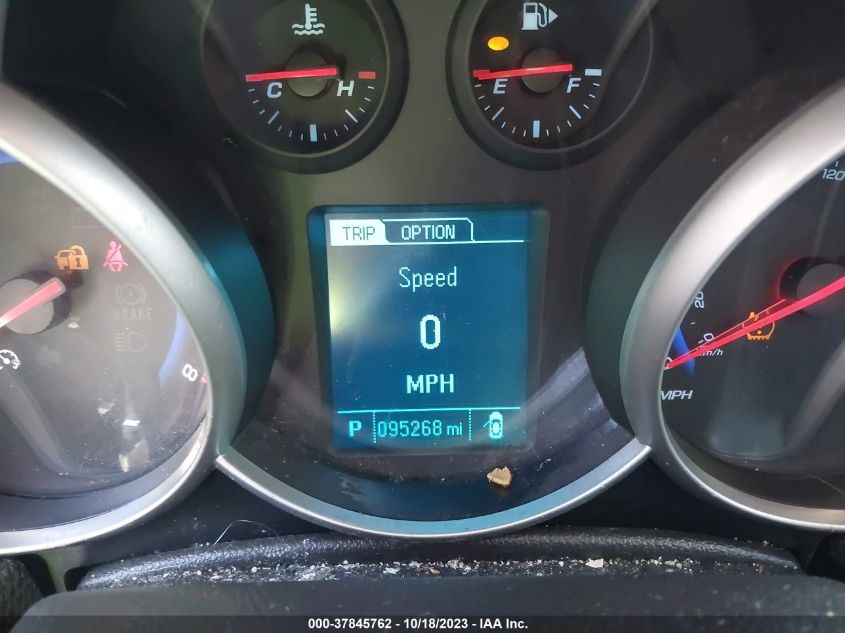 2015 CHEVROLET CRUZE LT - 1G1PC5SB0F7214657