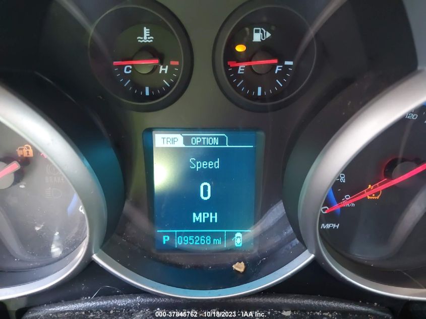 2015 CHEVROLET CRUZE LT - 1G1PC5SB0F7214657