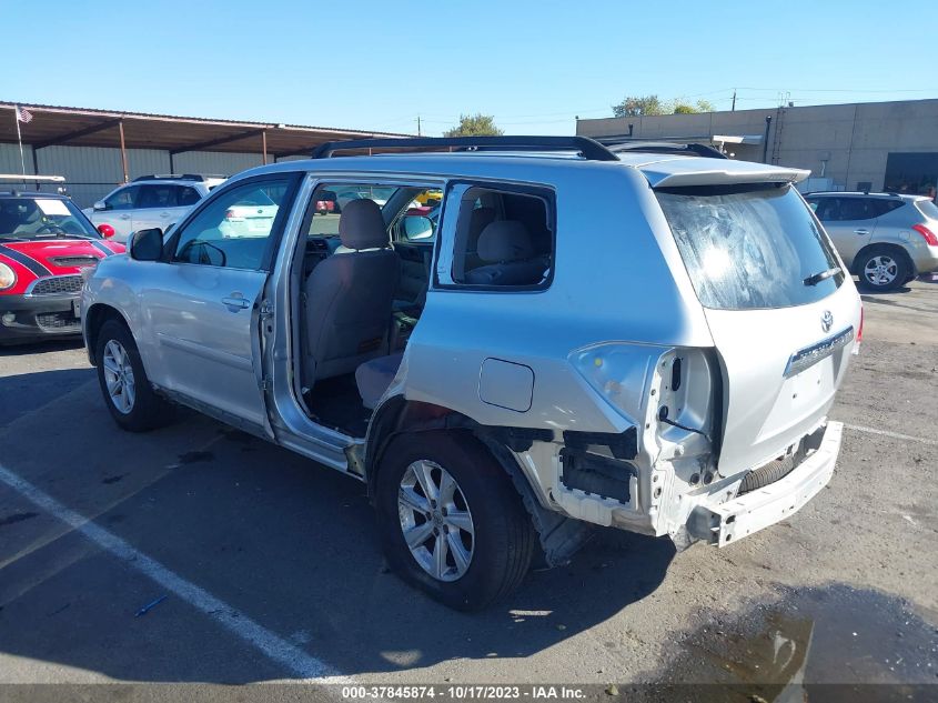 2013 TOYOTA HIGHLANDER - 5TDZA3EH9DS037765