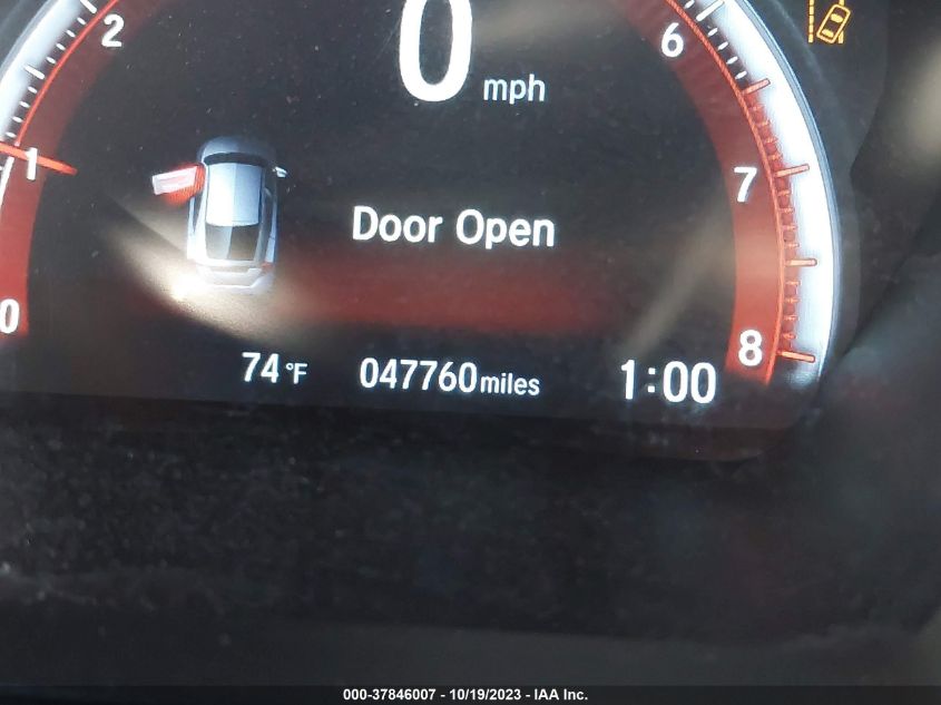 2019 HONDA CIVIC SPORT TOURING - SHHFK7H99KU205691
