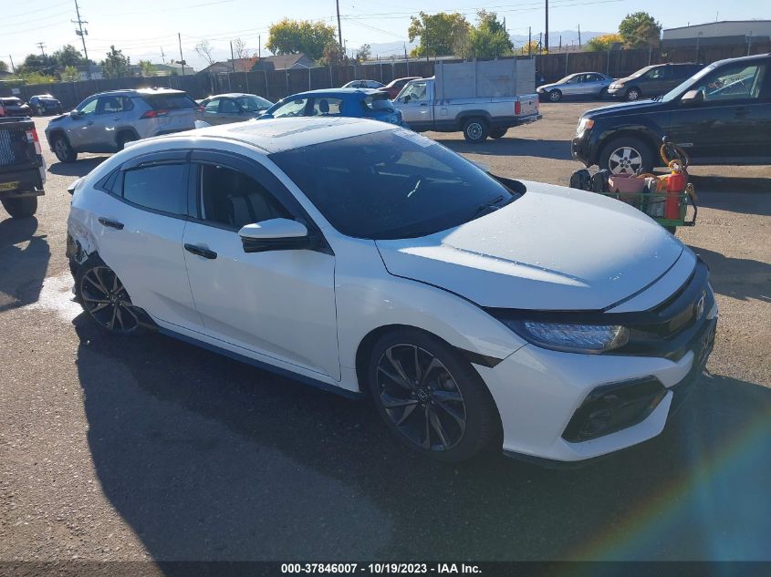 2019 HONDA CIVIC SPORT TOURING - SHHFK7H99KU205691