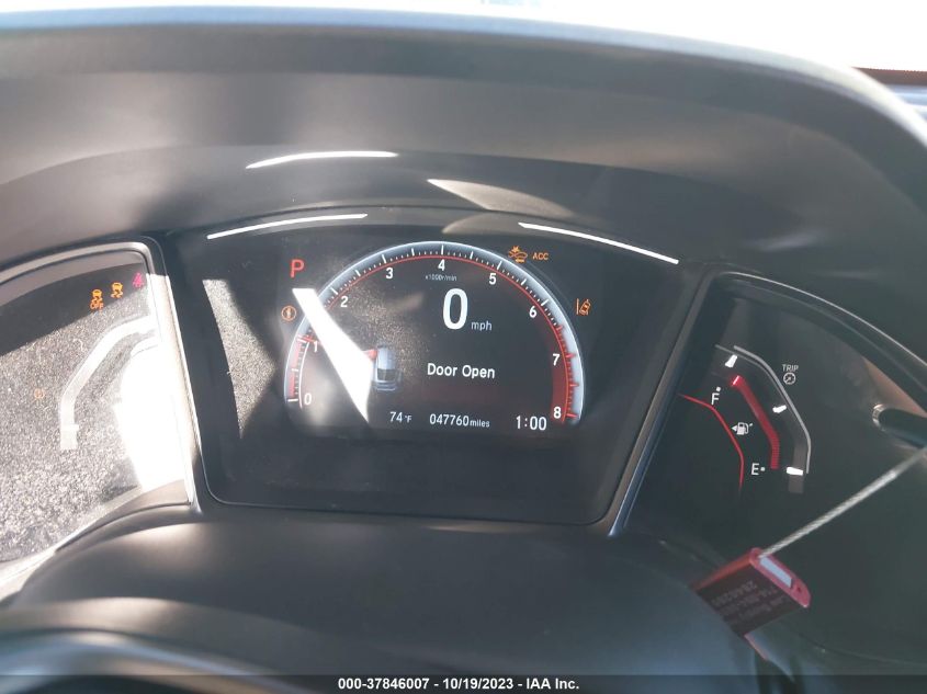 2019 HONDA CIVIC SPORT TOURING - SHHFK7H99KU205691