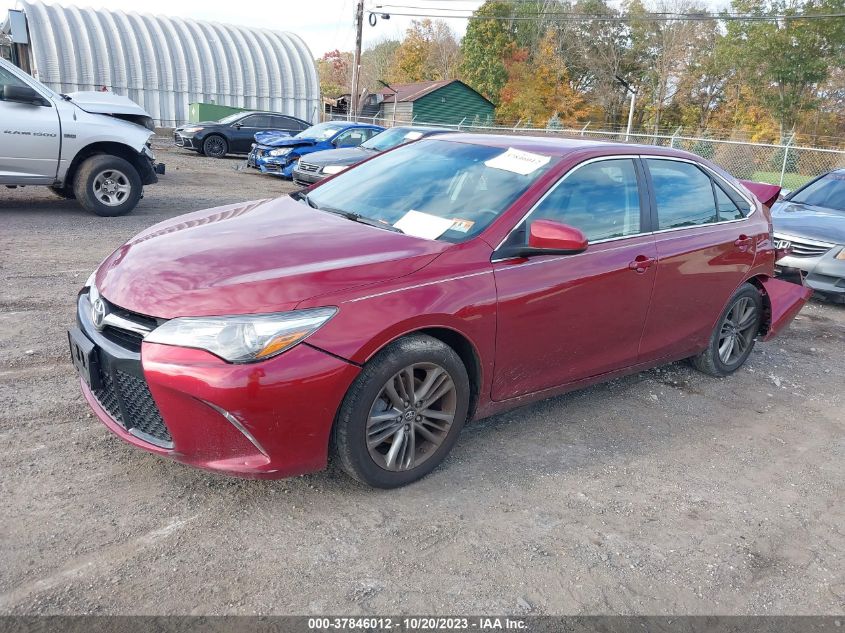 2017 TOYOTA CAMRY XLE/SE/LE/XSE - 4T1BF1FK6HU812733