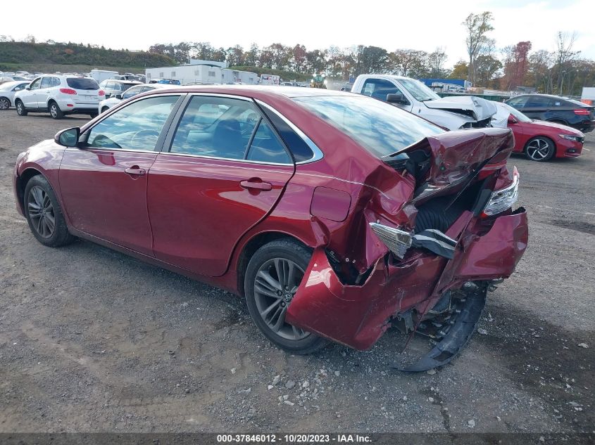 2017 TOYOTA CAMRY XLE/SE/LE/XSE - 4T1BF1FK6HU812733