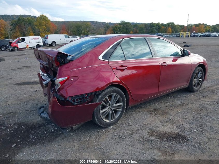 2017 TOYOTA CAMRY XLE/SE/LE/XSE - 4T1BF1FK6HU812733